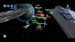 SWGoH - Home One vs. Executor (sans Houndstooth)