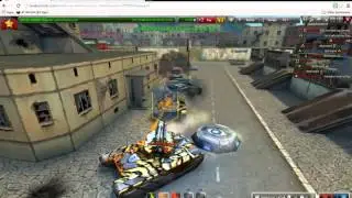 Tanki Online  Gameplay #1 Jackhammer kit m3 viking m3 hammer tiger paint