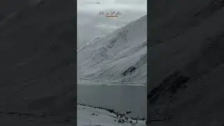 Lake Saif ul malook After First snowfall | First snowfall in naran #naran #snowfall #autumn