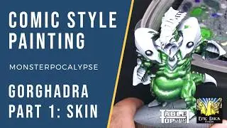 Comic Style Miniature Painting - Gorghadra Part 1: Skin