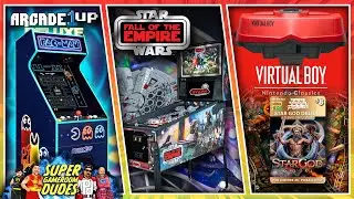 Star Wars Fall Of The Empire Stern Pinball, Arcade1Up Pac-Man Neon, Virtual Boy & AtGames Star God