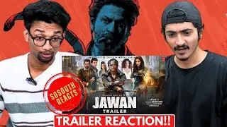 Jawan | Official Hindi Trailer | Reaction | Shah Rukh Khan | Atlee | Anirudh | SoSouth Reacts