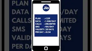 Jio 1.5GB Per Day Recharge Plans - 2023