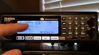 Uniden Bearcat BCD536HP Favorites and Systems Part 2