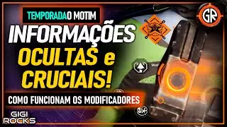 INFORMAÇÕES OCULTAS E CRUCIAIS SOBRE OS MODIFICADORES! TEMPORADA O MOTIM! THE DIVISION 2