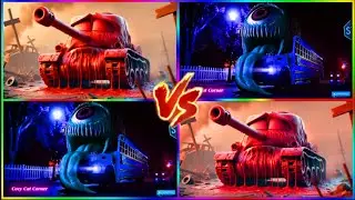 MEGA SCHOOLBUS vs MCQUEEN EATER/Tiles Hop COFFIN DANCE