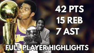 ROOKIE Magic Johnson's 1980 NBA Finals Game 6 Performance | Full Highlights