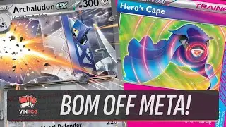 ARCHALUDON EX &Eacute; F&Aacute;CIL DE JOGAR E UM EXCELENTE DECK OFF META! | POK&Eacute;MON TCG LIVE