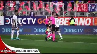 El relato de Sinton&iacute;a Alba Radio para el gol de Leo Gil ante la U #VamosColoColo