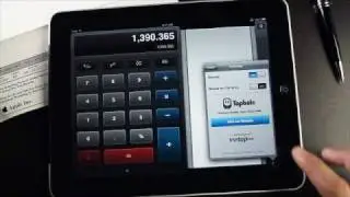 Demo of Calcbot, a universal calculator app by Tapbots