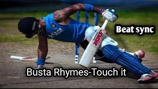 Virat Kholi x Busta Rhymes -Touch it / Beat sync 🔥 /virat kholi attitude status /4k status