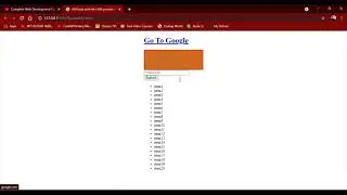 CSS TUTORIAL :- Lecture 32 - Attributes and nth Childs pseudo Selectors.