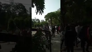 Jamia Millia Islamia Student walking out after Ballb Entrance.