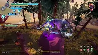 Bloodfire Embermane chilling on a rock while we beat them up