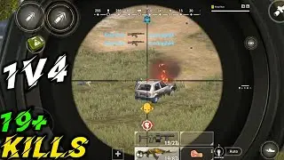 Solo Vs Squad 19 Kills With 4 Fingers In Hopeless Land ll Technical Sahil ll