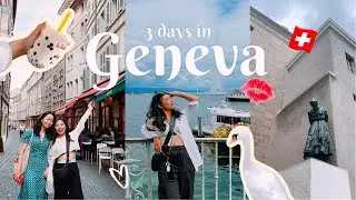 Geneva City Escapade: Exploring the Sights, Old Town & Fondue with Friends | Geneva Vlog