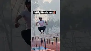 Hurdle jump💯 #shorts #videos #athlete #viral #motivation
