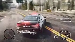 Gameplay-Need for speed Rival-COPS vs. RACERS-Police car BMW M6_part 1
