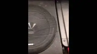 Hertz and Jl audio audio set up for a campervan