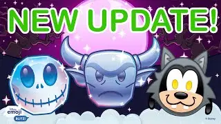 ХЭЛЛОУИН В ПАРКАХ | Обновление Disney Emoji Blitz за октябрь: Фокус-покус, Кошмар перед Рождеством