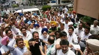 Protest by Property Dealers