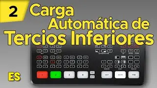 Cargar Gráfico Automáticamente con el Interruptor de Ángulo - ATEM Mini Pro, ATEM Mini Tutorial 02