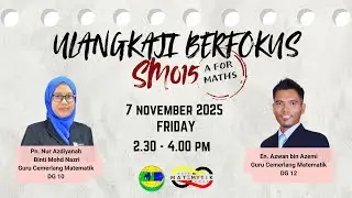 PROGRAM ULANGKAJI BERFOKUS SM015 2025/2026