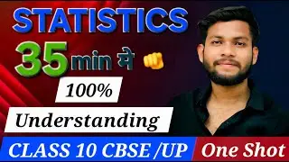 Class 10 Maths Chapter Statistics | Easy Steps | One Shot | Board Exam 2026