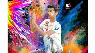 #holi photo editing autodesk-smooth png download holi photo pose with edited by #sunny_creation_boy