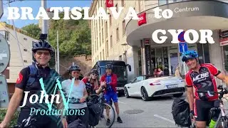 Bicycle Touring, Hungary, Slovakia: Bratislava to Gyor, EuroVelo 6