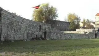 Nullwind kiteflying: Urban Ninja The Bad, Aquincum, Budapest, Hungary - kitesport.hu, 2009.10.31.