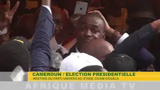 CAMEROUN / PR&Eacute;SIDENTIELLE 2018 : MEETING DU PARTI UNIVERS AU STADE CICAM DE DOUALA