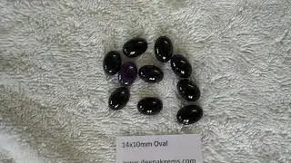 Amethyst cabochon oval 14x10mmm