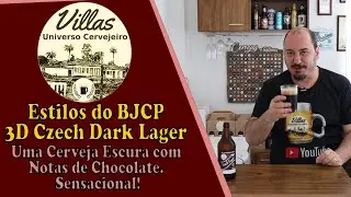 #96 - Estilos do BJCP - 3D Czech Dark Lager: Uma Cerveja Escura com Notas de Chocolate. Sensacional!