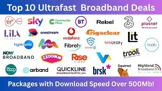 Top 10 Ultrafast Broadband Deals UK - Don't Get Ripped Off!