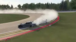 Chasing Wabunga on Boskep Empire House track in the Swarm cars