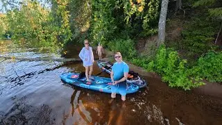 4K 360&deg; vid Sup boarding to the water reservoir with insta 360x5 - Part 2