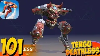 Mech Arena Robot Showdown - Gameplay Walkthrough  Part 101 - Tengu DEATHLESS👹(iOS,Android)