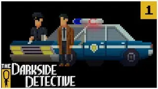 The Darkside Detective EP. 1 - MCQUEEN AND DOOLEY - Lets Play The Darkside Detective Gameplay