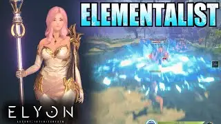 𝗘𝗟𝗘𝗠𝗘𝗡𝗧𝗔𝗟𝗜𝗦𝗧 starting abilities - 𝗠𝗔𝗚𝗜𝗖 𝗗𝗣𝗦 class - Elyon - Korean MMO
