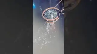 ⏰Sound of rapid cooling of metal#shorts