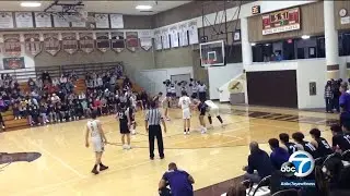 Laguna Hills student hurls racist slurs at player during high school basketball game | ABC7