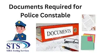 Documents required for police constable | essential documents ,photocopies |
