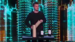 Mat Franco Magically SPAWNS BOTTLES OF WINE Americas Got Talent 2015
