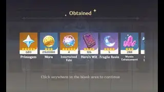 Battle Pass Gnostic Hymn Completed All Rewards Collected Genshin Impact