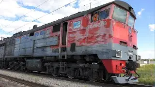 ВЛ80С-670 и сплотка 2ТЭ10М-2687 2ТЭ10М-0367 2ТЭ10М-0467