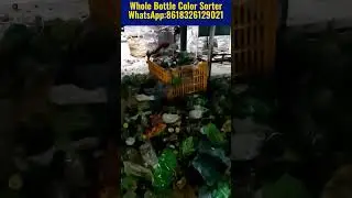 Plastic Bottle Sorting Machine#plasticrecycling #plasticbottle #recyclingequipment WA:8618326129021