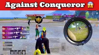 Fight Against Conqueror Player 😱 | PUBG MOBILE |  SouGata Plays