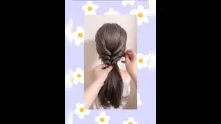 cute hairstyle😊 please like and subscribe#short  #tips#shorts#shortvideoyouubeshorts#girl#hairstyle