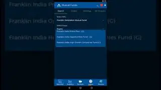 How to place Mutual Fund Order through Mobile App?